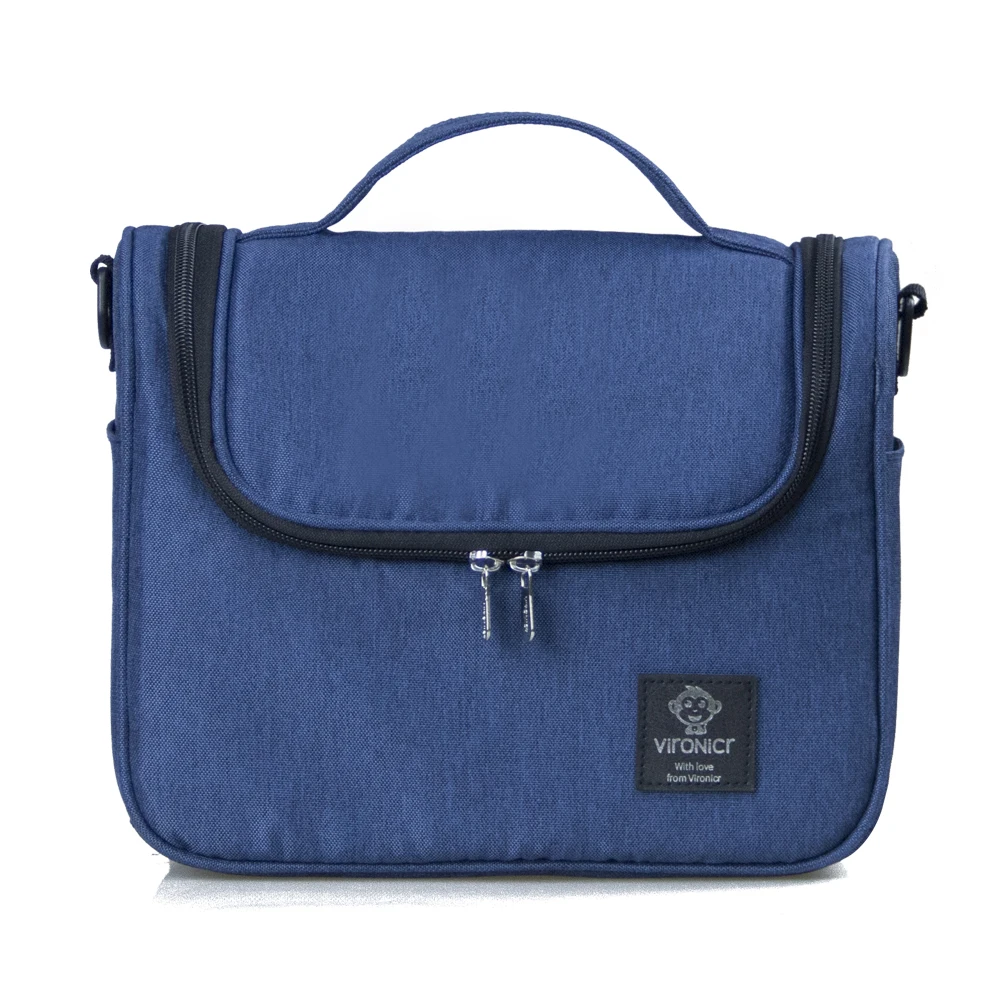 dark blue Холодильник для молока, сумка для льда, переносная сумка для свежего хранения, сумка для ланча, бутылка для молока, Термосумка для хранения грудного молока - Цвет: dark blue