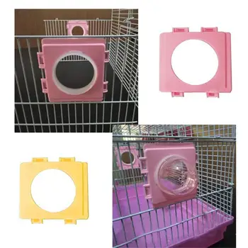 

1pc Hamster Tunnel Cage External Pipe Interface Fitting Hamster Toy Tunnel Cage Accessories Pet Supplies Random Color