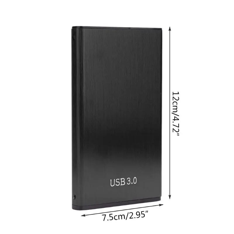 Алюминиевый 2,5 дюймовый HDD SSD чехол SATA для USB 3,0 адаптер жесткий диск Корпус 3XUE