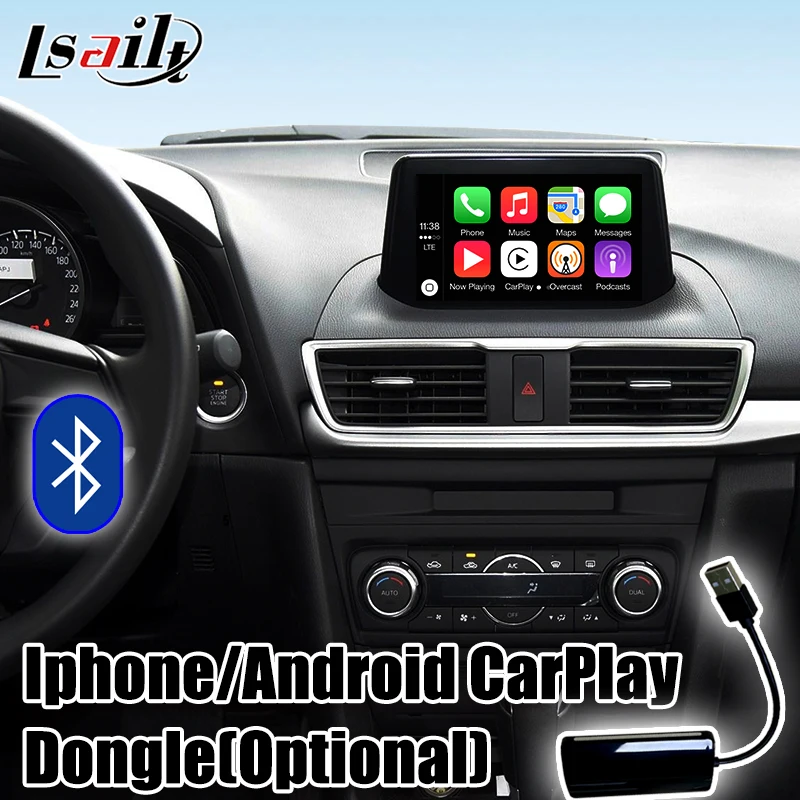 Android 7 1/9 0 мультимедийный видео интерфейс для Mazda 2 3 6 2014 2020 поддержка carplay Auto от