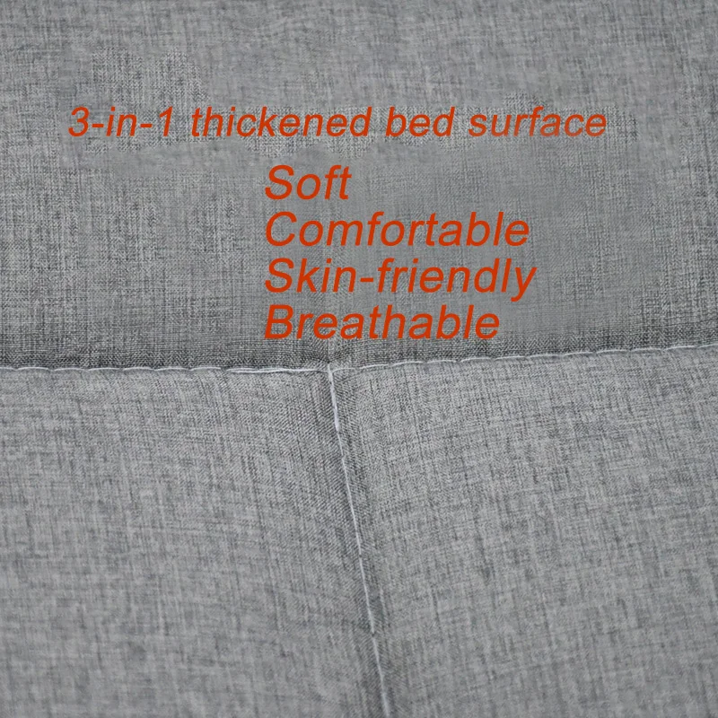 Folding Bed for Tent Travel Office Hiking Camp Nap Lunch Siesta Bed Cot Outdoor Portable Adjustable Chair Recliner