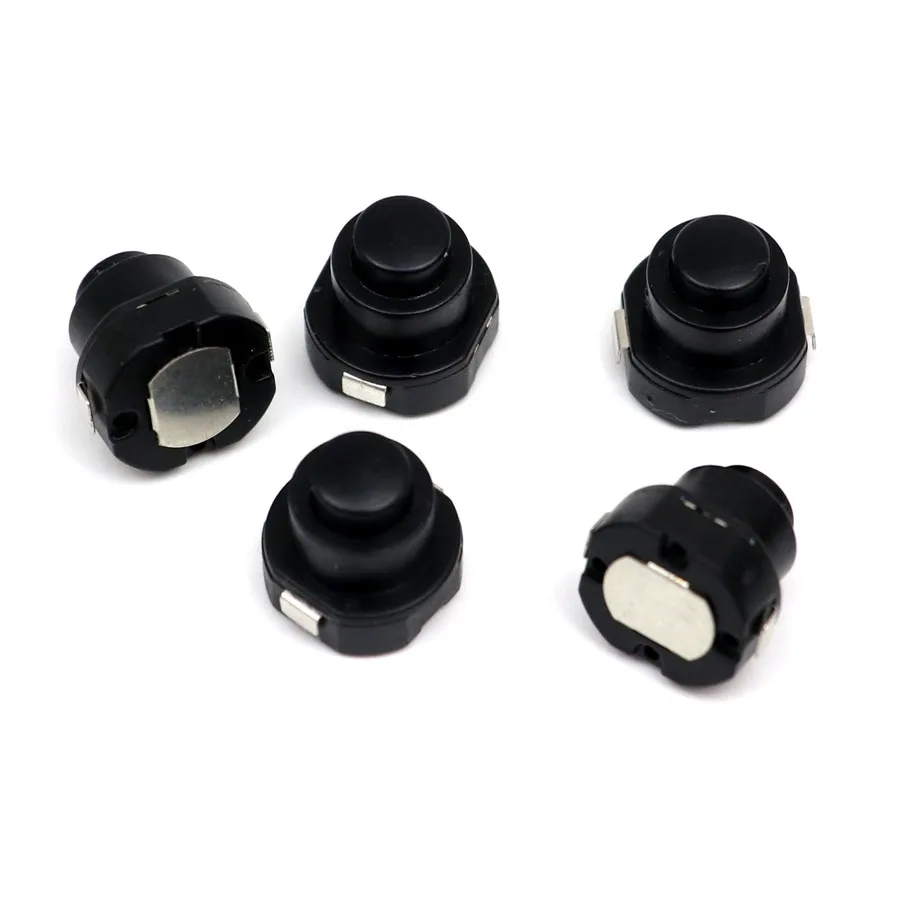 5PCS Switch Push Button Click Clicky On Off Switch 1212 1813 for LED Flashlight Torch Headlamp Lantern Light DIY Parts button light switch kit flashlight switch parts