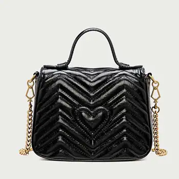 

High quality Party Bag Fashion Luxury Brand Design Women Bag leather Vintage Crossbody Bag