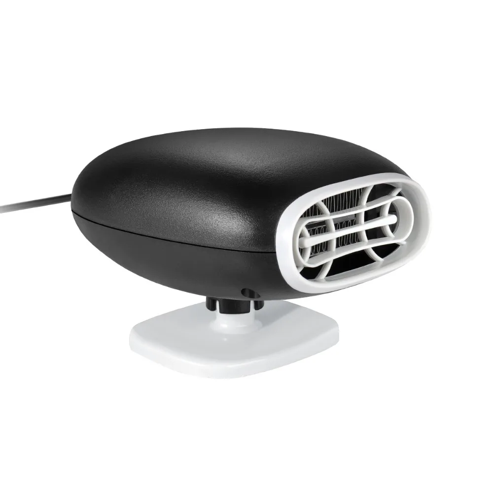 Portable Car Heater Auto Heater Fan Car Defogger Fast Heating Defrosts 12V 150W