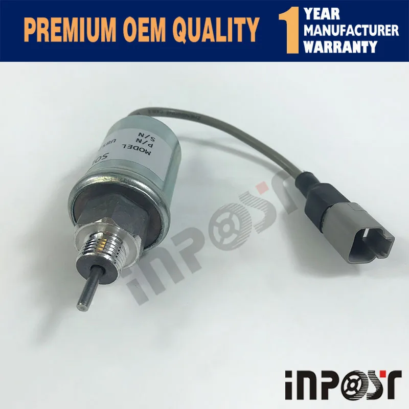 Остановочный соленоид клапан для Perkins 402D 403D 404D 404C 403C U85206450 U85206451, 185206452, 185206450, 185206192