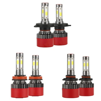 

2Pcs H4 LED Bulb H7 H11 9006 9005 Auto Car Headlight 24W 24000LM High Low Beam Bulbs Automobile Lamp 6000K