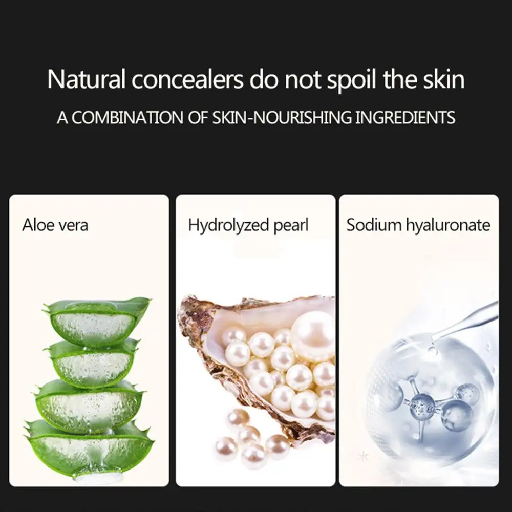 Breathable Air Cushion CC Cream Moisturizing 24Hours Not Fade Anti-drying Hide Pores Cover Blemishes Even Skin Color Cc Cream