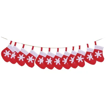 

Christmas Decorations Christmas Socks Christmas Tree Socks Pendant Xmas Tree Decor Hanging Gifts New Year Новый Год #LR3