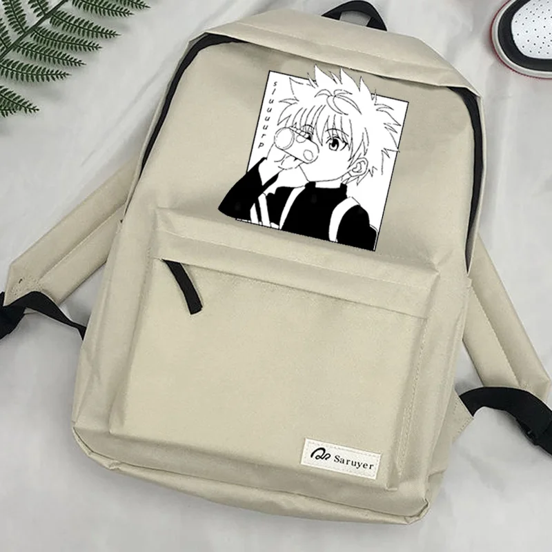 

Hunter X Hunter Hxh Killua Hisoka Kurapika Schoolbag Backpack Teenagers Computer Outdoor Laptop Travel Boys Girls Cartoon Bags