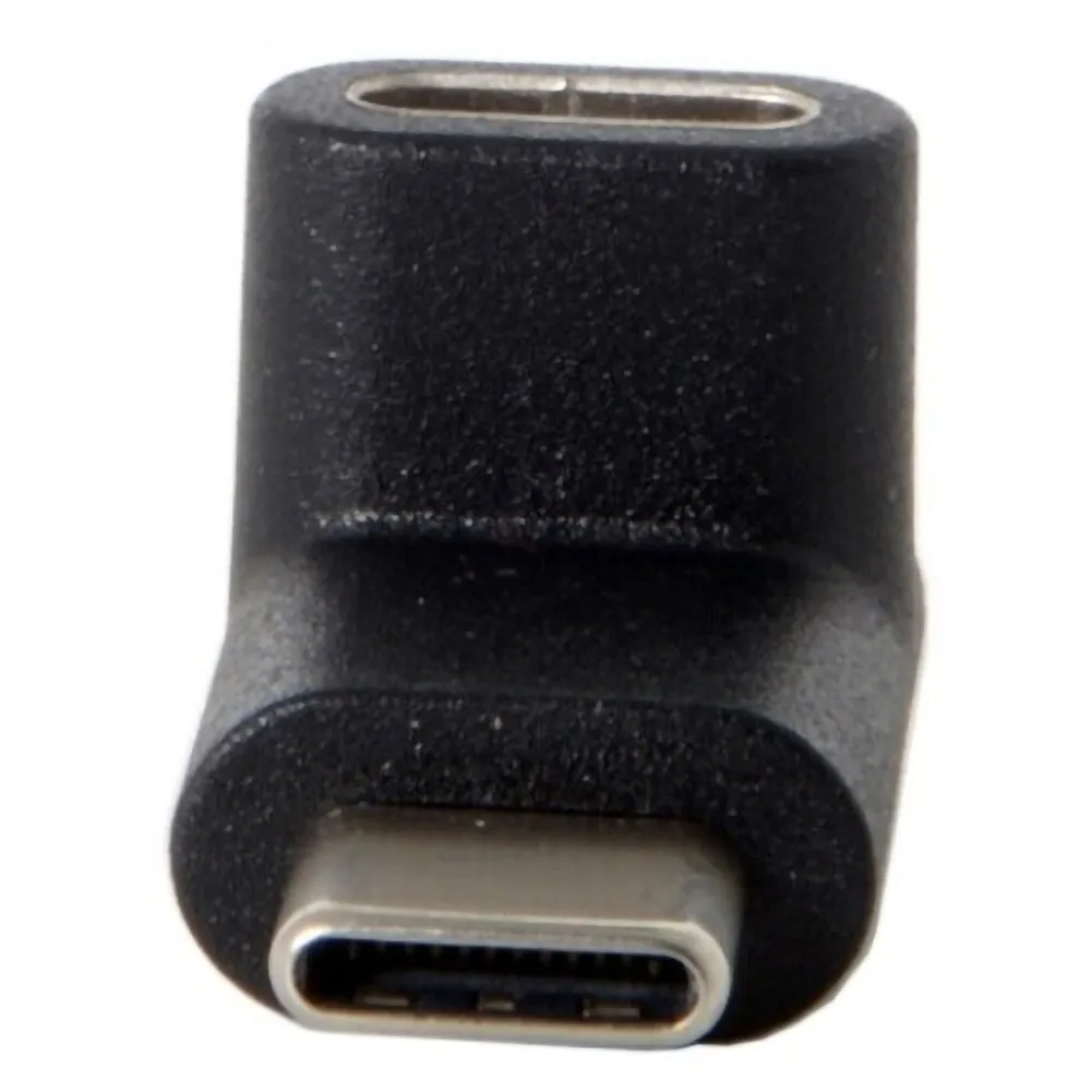 Адаптер type C type-C переходник для мужчин и женщин 90 градусов USB-C угловой адаптер для телефона/ПК