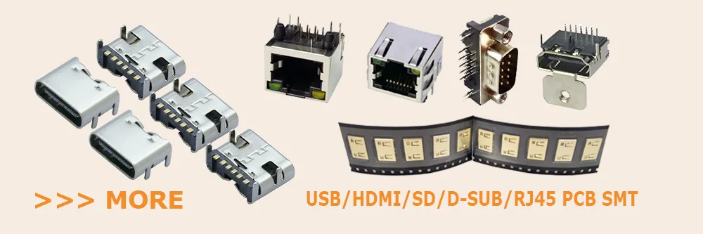 1000 шт./лот Тип usb C 6 Pin разъем SMT разъем USB 3,1 Тип-C женского размещения SMD DIP для печатной платы DIY высокий ток зарядки