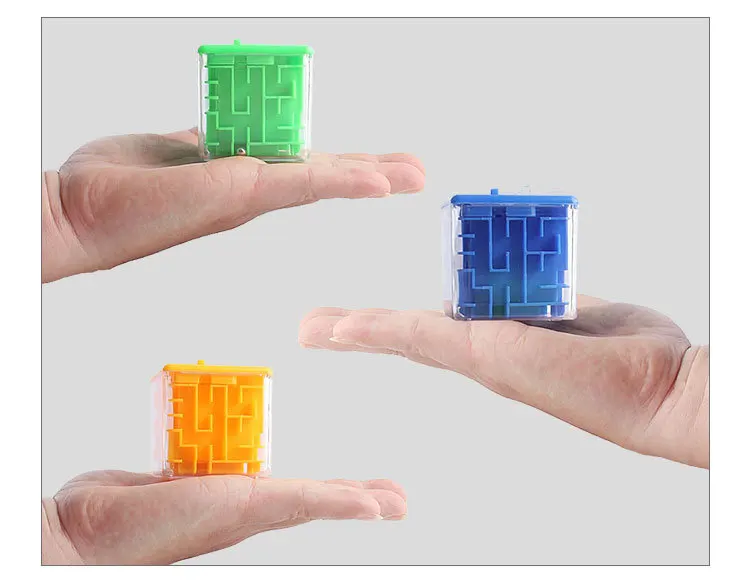 Новые продукты 3D прозрачный лабиринт Интеллект лабиринт с монеткой банк детские развивающие игрушки внешней торговли через границы горячая распродажа