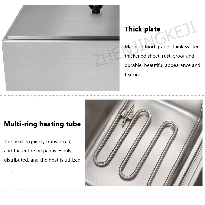 BS-15 Energy-saving Electric Heating Nine Grid Oden Boiled Skewer Machine Boiled Meat Machine Stall Stall Snack Electric Furnace