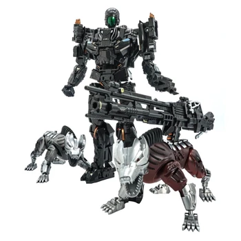 

VISUAL Toys VT01 VT-01 Transformation Action Figure Kill Lockdown With Two Dogs Model KO MP VS UT R01 Deformation Car Robot