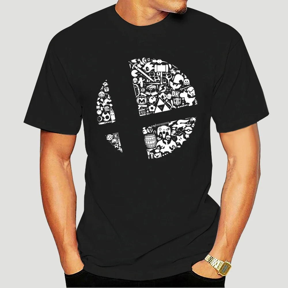 Супер Smash Bros Shirt-2098A | Мужская одежда