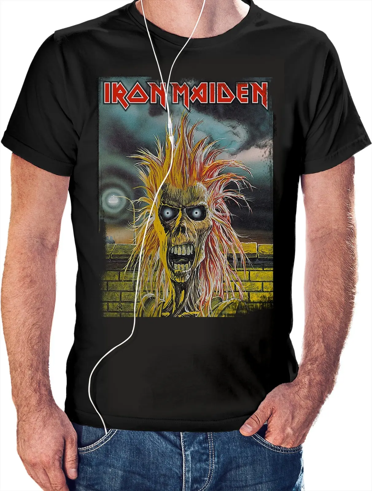 Футболка мужская Iron Maiden (Айран Мэйден rock metal music Хеви-метал Эдди Стив Харрис) - 2968 |