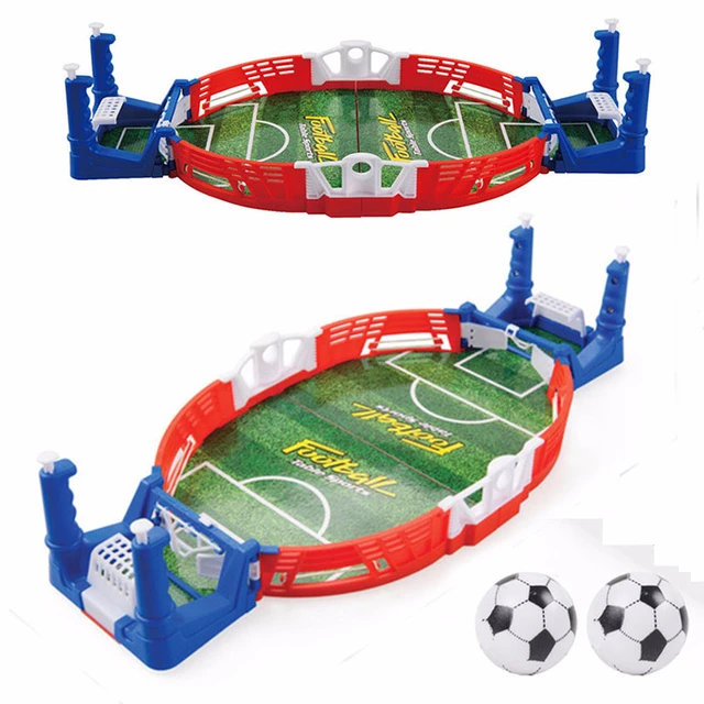 Mini mesa de futebol jogo de futebol portátil interativo jogo de futebol  fácil instalação pai-filho jogo de futebol para crianças brinquedos de  férias - AliExpress