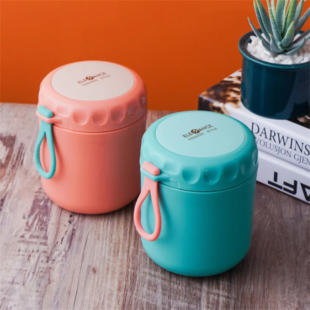 Plastic Soup Cup Anti-scalding Microwave Sealed Portable Breakfast Milk | Дом и сад