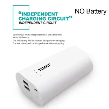 

TOMO 26650 18650 Battery Charger Intelligent Power 18650 For 26650 without Battery Charger Rechargeable Case Bank Battery C3O0