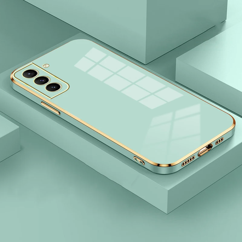 Plating Square Frame Phone Case For Samsung S21 S22 d92a8333dd3ccb895cc65f: For S20 FE|For S21|for s21 FE|For S21 Plus|For S21 Ultra|For S22|For S22 Plus|For S22 Ultra