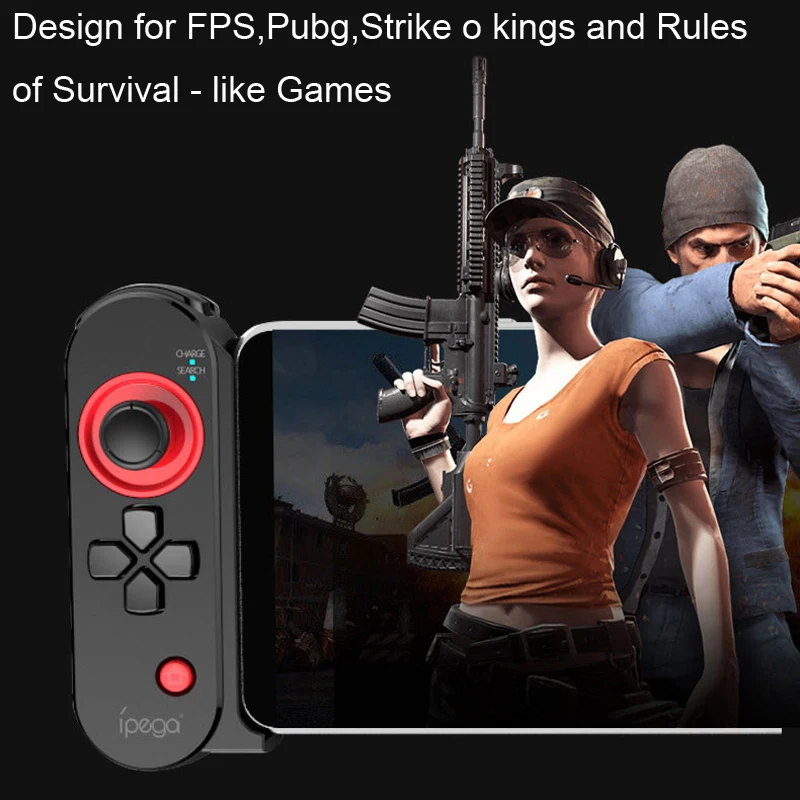 IPEGA PG-9100 Pubg геймпад игровой Bluetooth контроллер Android выдвижной для мобильного телефона джойстик для планшета беспроводной джойстик