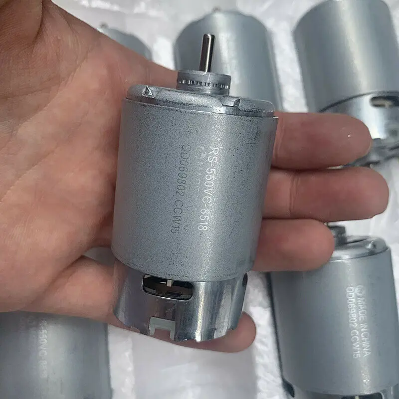 MABUCHI RS-550VC-8518 Мини Мотор с источником питания от постоянного тока, 6 V-12 V 24300 об/мин высокого Скорость Мощность двигателя DIY электрическая дрель тележка для садовых инструментов модель лодки