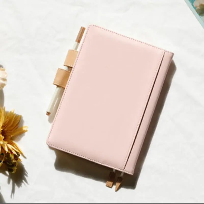 A5 Notebook Cover  Planner Diary Book Leather Specifications Covers Japanese Style Icecream Color School a5 binder storage collect book korea idol photo organizer journal diary agenda planner cover school stationery