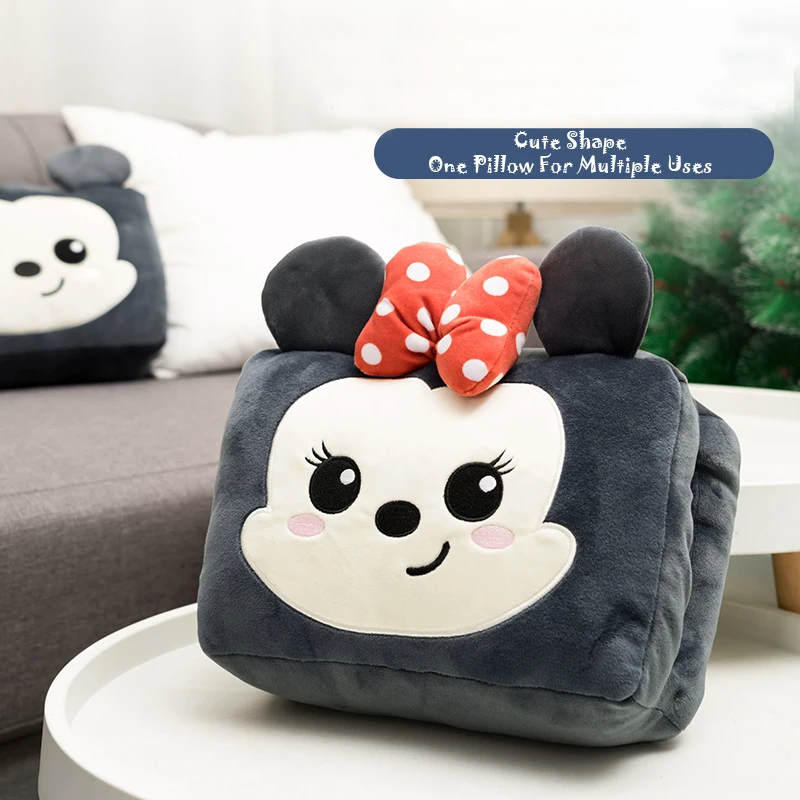 Disney Микки Маус Дональд Минни теплая подушка с отверстиями для рук Подушка сна