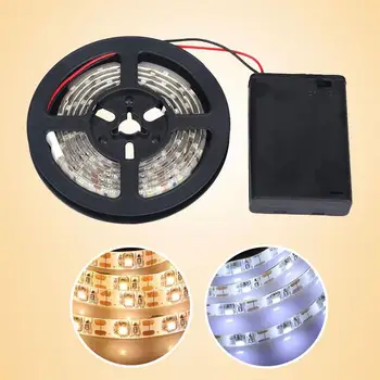 

100CM 3528SMD LED Strip IP65 Waterproof TV Background Lighting Battery Box