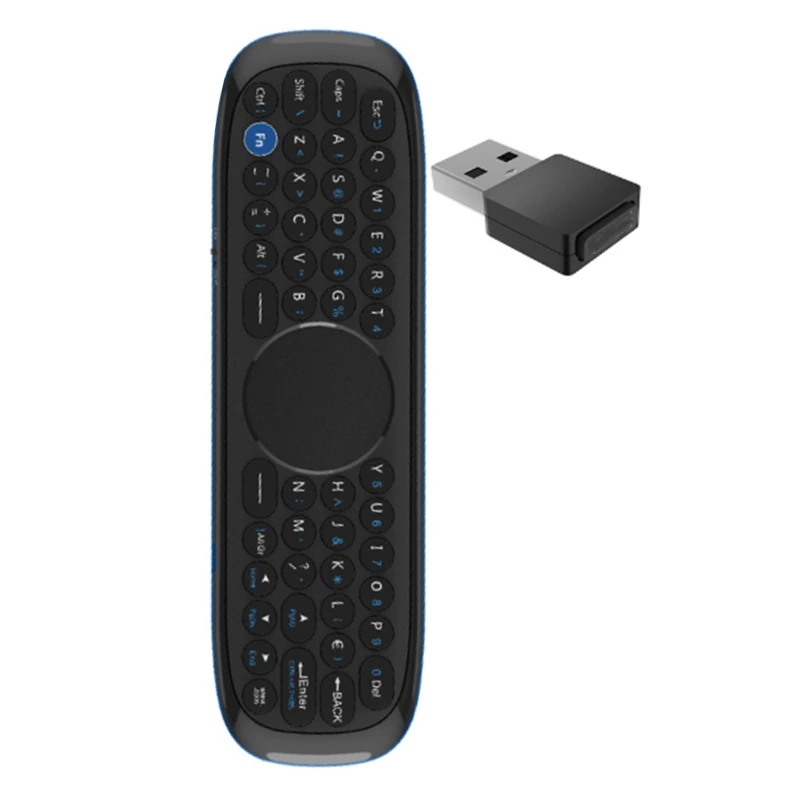 AMS W2 Air Mouse Голосовая функция Гироскопическая беспроводная клавиатура с