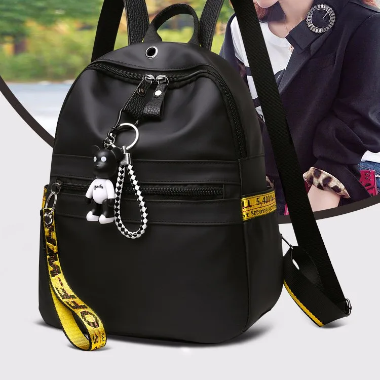 

2018 Autumn WOMEN'S Bag Korean-style New Style Oxford Cloth Backpack Travel Bag School Season Middle School Students School Bag