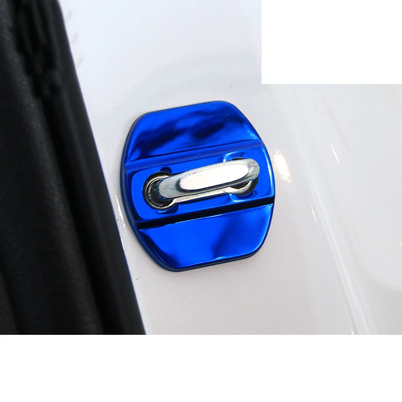 

Lsrtw2017 Metal Car Door Lock Cover Protective Cover for Kia K3 Kia Cerato 2018 2019 2020 Interior Mouldings Accessories