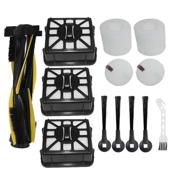 

Main Roller Brush Side Brushes Dust Foam Hepa Filter for Shark Iq R101Ae Rv1001Ae Vacuum Cleaner Replacement Parts