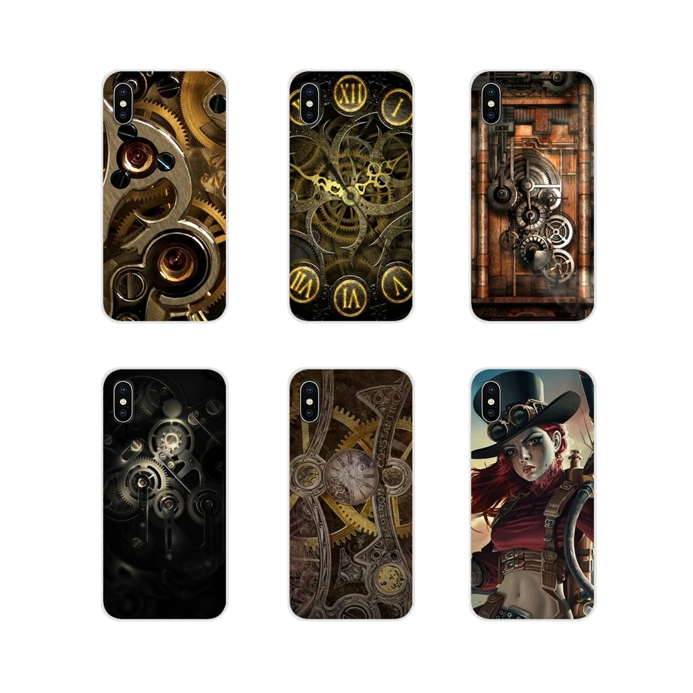 Аксессуары для Motorola Moto X4 E4 E5 G5 G5S G6 Z Z2 Z3 G G2 G3 C Play Plus чехлы телефонов в стиле стимпанк