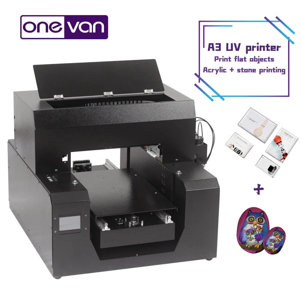 

A3 uv flatbed printer plastic metal leather glass bottle textile high-definition color printing two-in-one painting machine