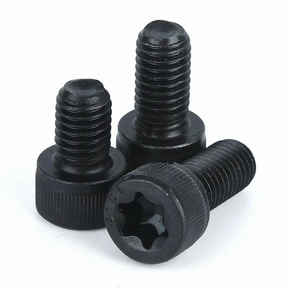 M5M6M8M10BlackTorxSixLobeSocketHeadCapsScrewsHighTensile