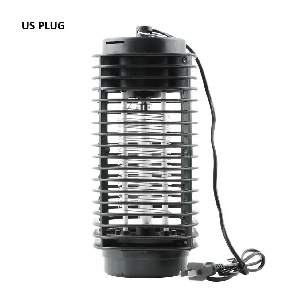 US Plug Электроника Ловушка-убийца комаров от мотыльков, мух-Оса, светодиодная Ночная лампа, лампа от жуков, насекомых, черная ловушка для уничтожения вредителей, Европейская и американская вилка - Цвет: US Plug