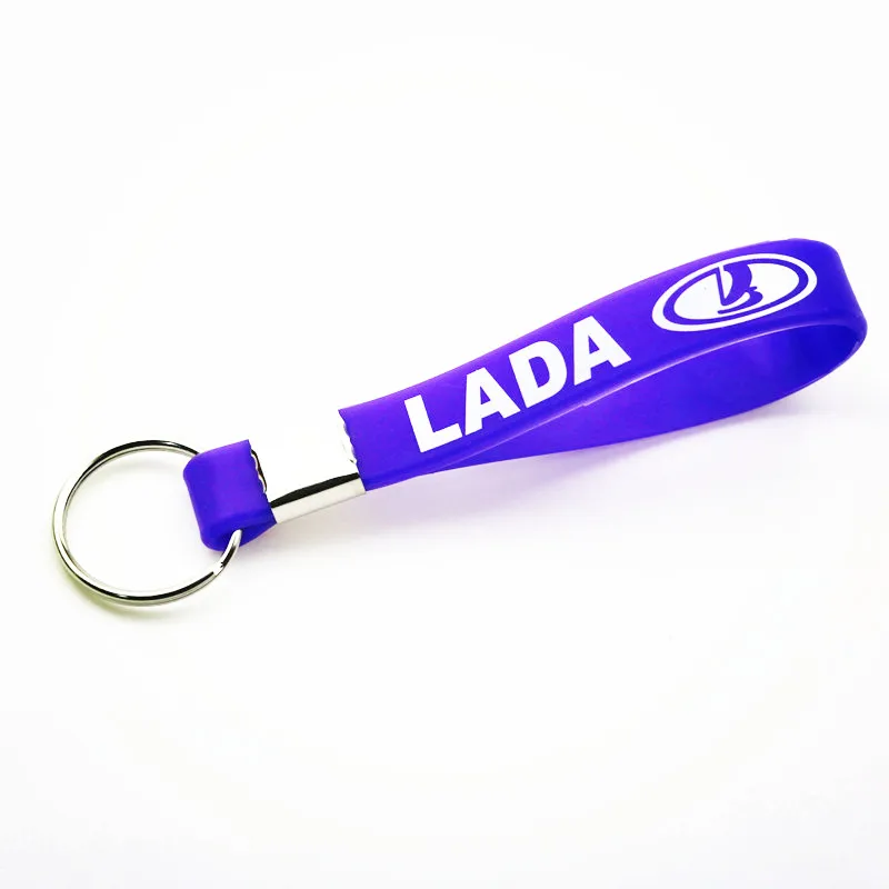 For Octavia purple Светящаяся силиконовая эмблема значок автомобильный брелок для Skoda VRS Octavia 2 A7 A5 Superb Yeti Fabia Rapid аксессуары для стайлинга автомобилей - Название цвета: For Octavia purple