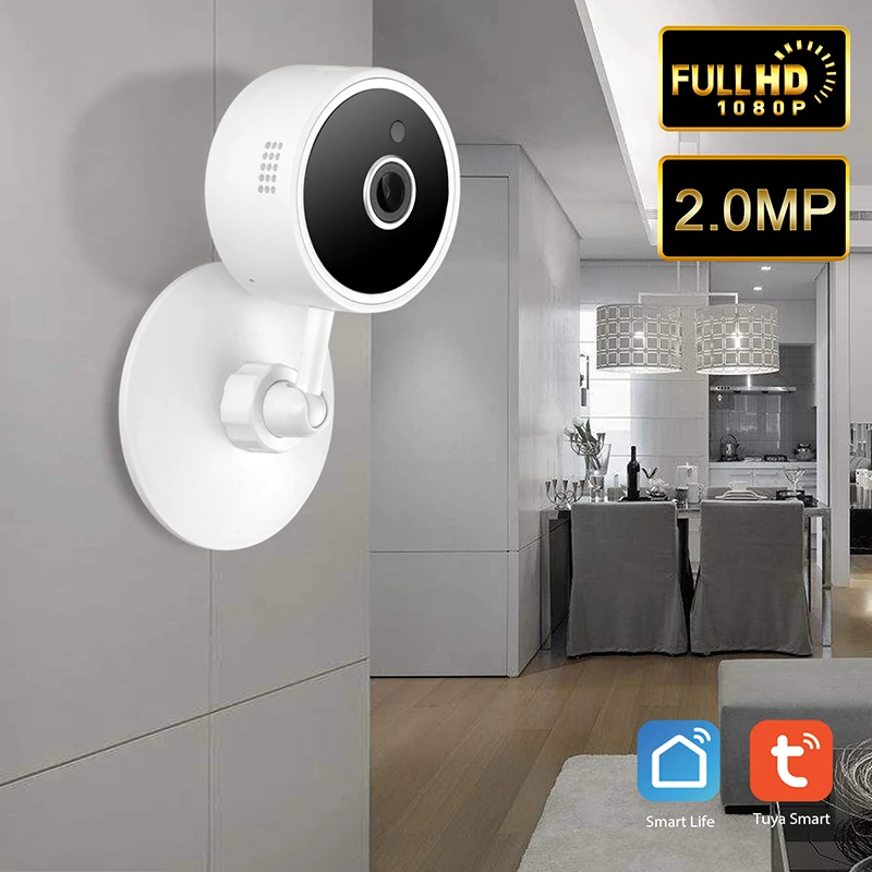 HD1080P Wi-Fi ip-камера с датчиком движения ИК ночного видения Домашняя безопасность наблюдение работа Google Echo/Amazon Alex Tuya Smart life