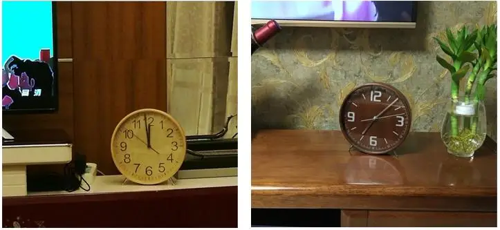 Новое поступление, деревянные настольные часы, Большие Настольные часы для гостиной, креативный подарок, современный немой игольчатый будильник