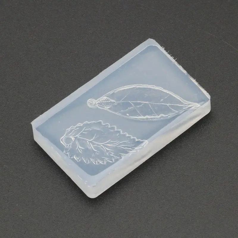 Сделай своими руками листья кулон силиконовый полимерный литой формы ювелирные изделия инструменты искусство ремесла X4YA