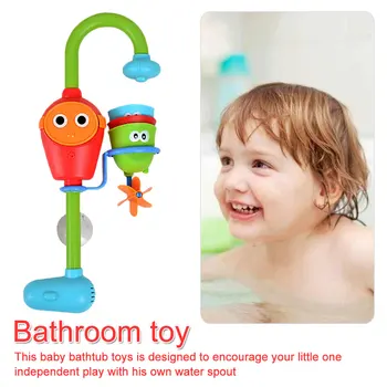

Bathing spouts clockwork Play Water in the bathroom for baby Boys Children kids pool swimming Bathtub bath toys