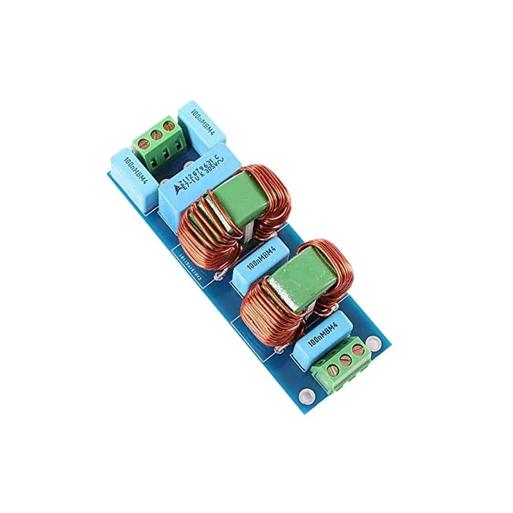 3900 Вт Emi 18A высокочастотная плата фильтра питания Diy Kit Комплект фильтров питания для усилителя динамика Комплект фильтров мощности