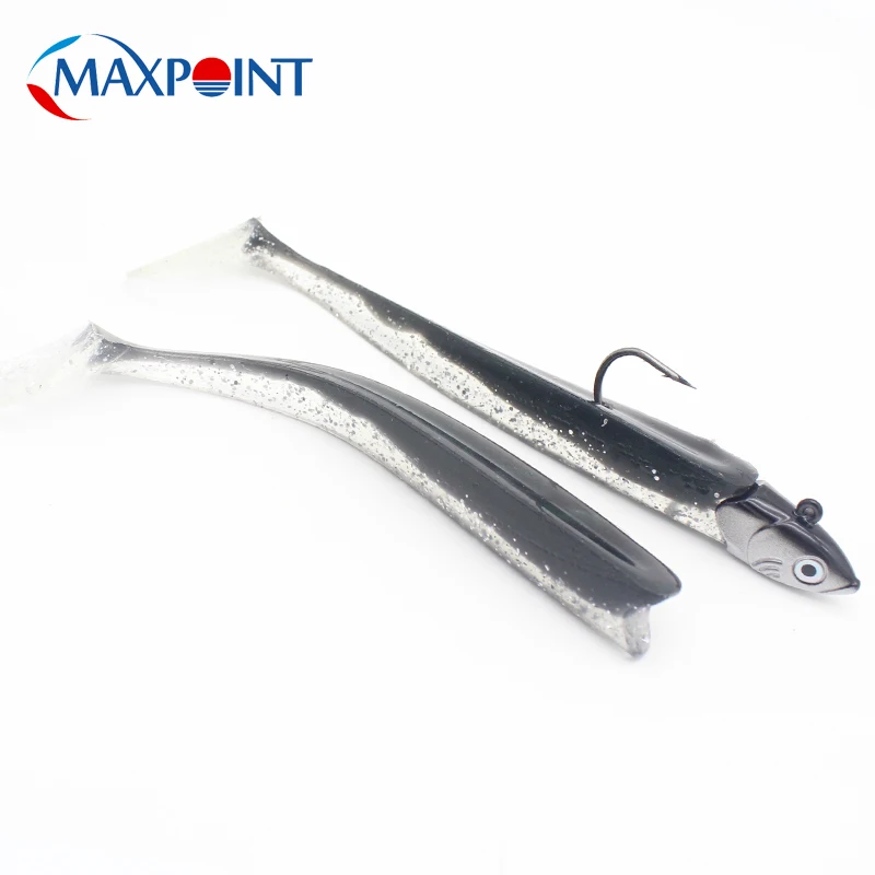 2 SET Saltwater Fishing Baits AT 30g 11.5 cm Paddle Tail Soft Lure