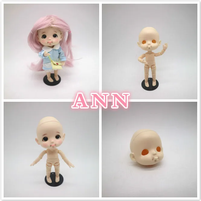 Sto dolls ANN кукла голова настройки 1/8 BJD куклы Ob голова DIY Ob 11 кукла голова