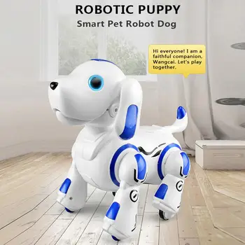 

Smart Robot Dog Wireless Remote Control Kids Toy Intelligent Talking Robot Dog Toy Electronic Pet Birthday Gift