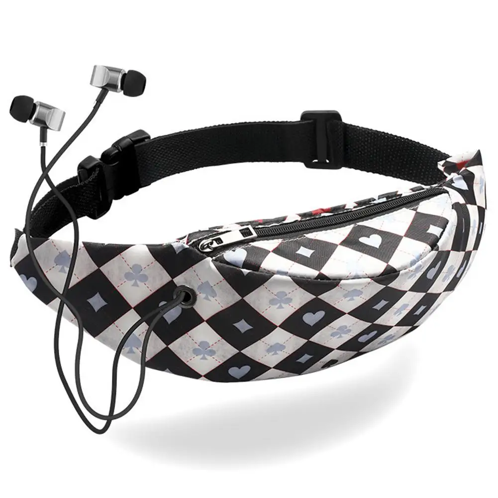 

HobbyLane Unisex 7 Styles 3d Print Women's Waist Bag Men Multi-functional Pockets Belt Bag Waist Packs Fanny Pack Pouch Bag Hip