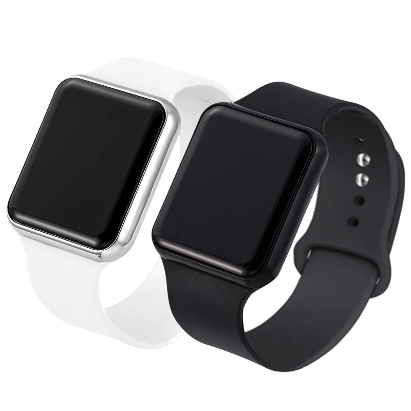 2022 Digital Lover Watches Couple Watch Sports Lover Wristwatches LED Digital Watch for Men Women Luxury Electronic Clock Pareja 