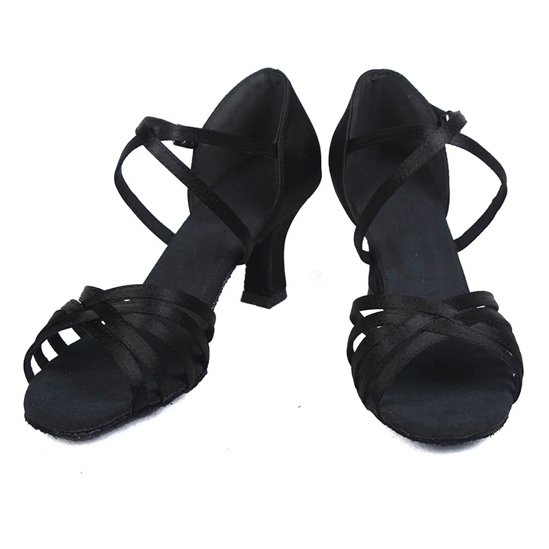 Fast Shipping Women Dance Sandals Latin Shoes Ballroom Shoes Jazz Tango Dancing Shoes Comfortable And Soft Salsa Shoes HROYL