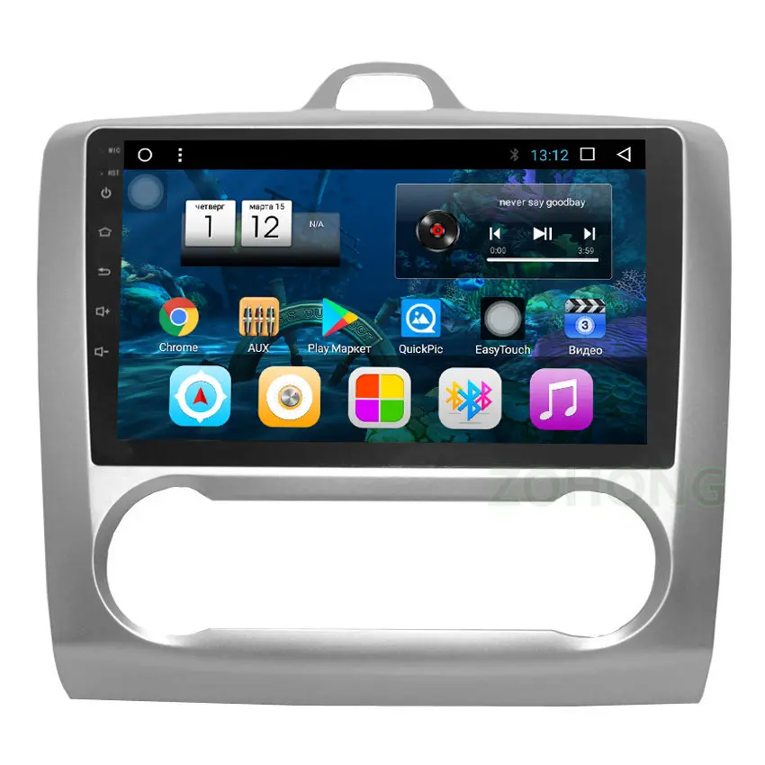 Clearance Split Screen PIP Octa 8 Core 2G+32Gb Android 8.1 Car GPS Navigation for Ford Focus 2 2004-2011 Auto Radio DVD player BT WIFI MAP 4